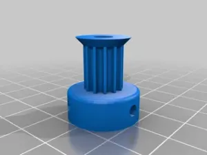 12t gt2 2mm 5mm shaft 3 nuts