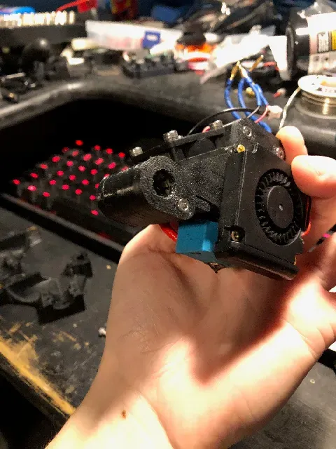 Davinci 1.0 E3D V6 Carriage With BL-Touch and Layer Cooling! — Image 15 of 16