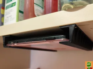 Küchenwaagen-Halterung (Schienen-System) // Kitchen Scale Wall Mount Bracket