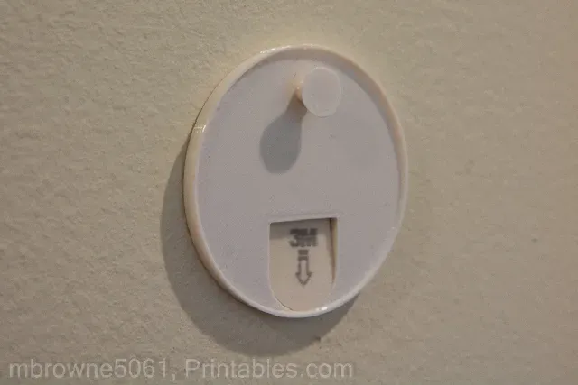 Bracket for mounting Nest Temperature Sensor with 3M Command Strips — Фото 3 из 4