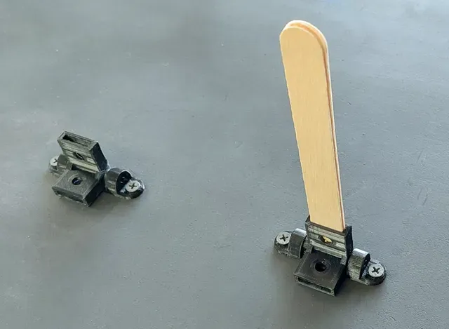 Tip-Back Target Base for Craft Stick Targets for Toy Darts (1 & 2 Arm) — Image 4 of 30