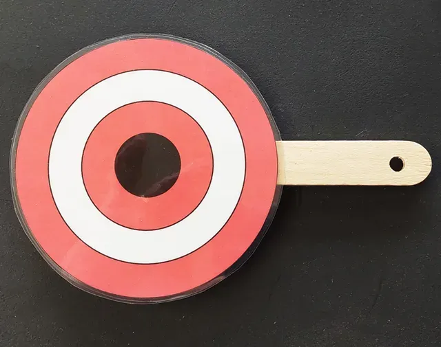 Tip-Back Target Base for Craft Stick Targets for Toy Darts (1 & 2 Arm) — Image 8 of 30