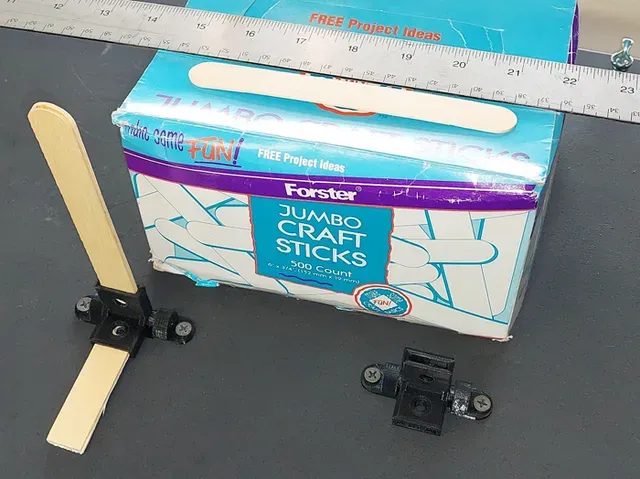 Tip-Back Target Base for Craft Stick Targets for Toy Darts (1 & 2 Arm) — Image 16 of 30