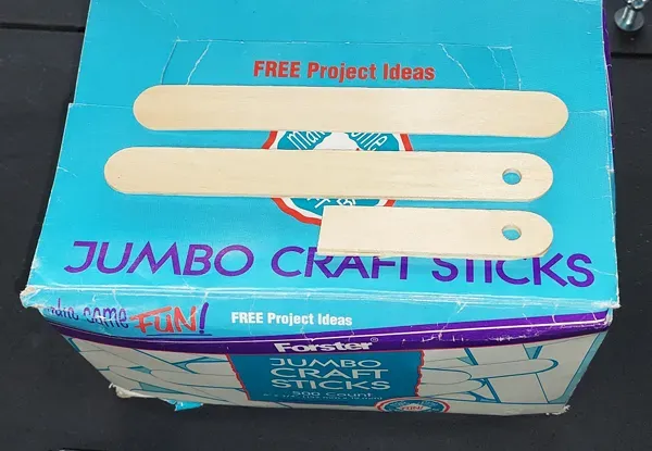 Tip-Back Target Base for Craft Stick Targets for Toy Darts (1 & 2 Arm) — Image 17 of 30