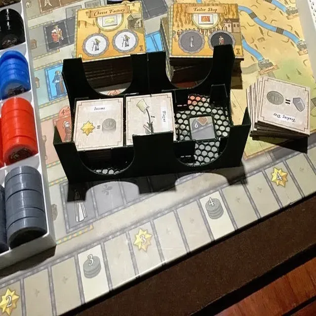 Orleans Board Game lightweight (TMG base game) insert organizer — Image 4 of 5