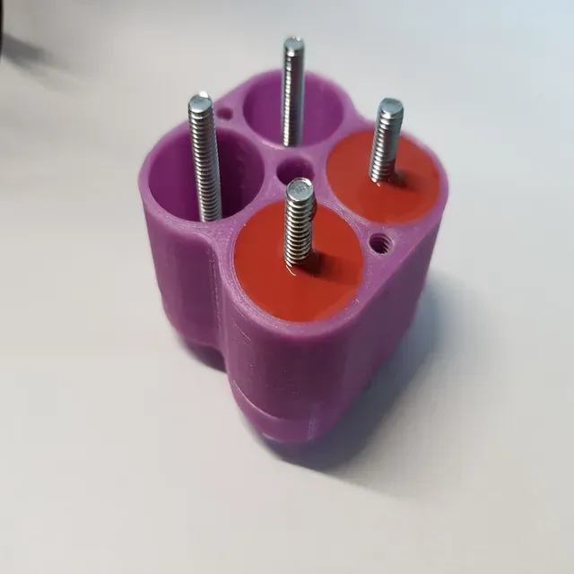 Artillery Sidewinder X1 - Silicone dampers form for the heatbed
