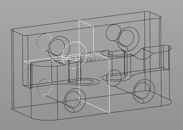 Anet A6 A8 Y-Axis GT2 Belt Holder (customizable / parameterized) — Image 9 of 18