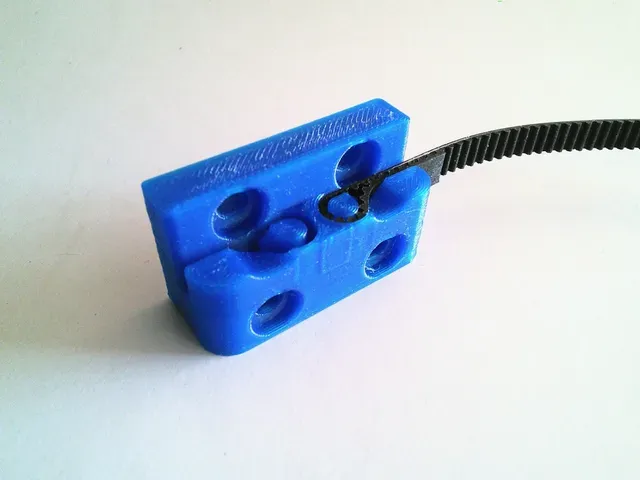Anet A6 A8 Y-Axis GT2 Belt Holder (customizable / parameterized) — Image 12 of 18