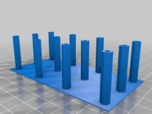 Standoff 30mm x 6mm with 3mm thread, 7mm depth