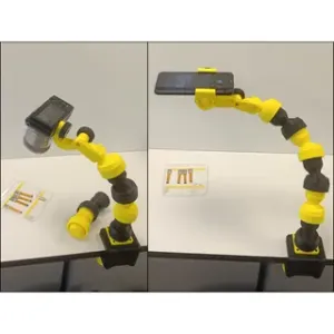 Phone and camera rigid arm stand
