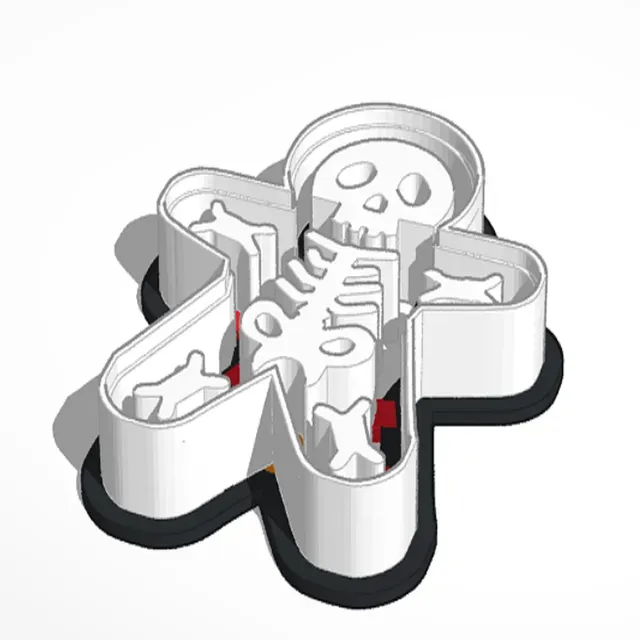 Skeleton & Voodoo Doll Cookie Cutters