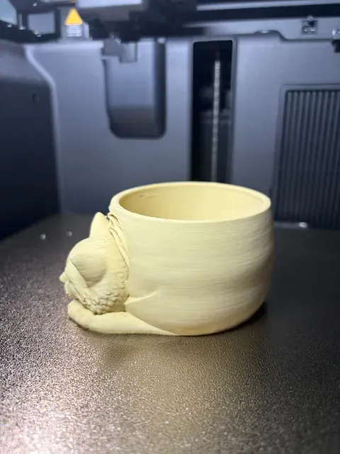 Sleeping Cat Candy Bowl-Decorative 3D Printed Bowl — Фото 4 из 5