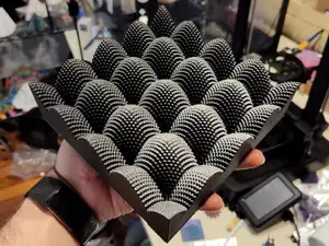 Parabolic Wave Grid Panel (#1)
