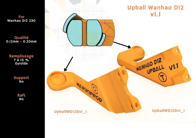 UpBall Wanhao D12 - Guide fil - Upgrade — Image 32 of 32