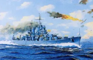 USS Cleveland 1/6000