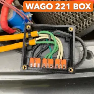 Wago Connector Box – Parametric 3D Printed Housing for Wago 221 Splice Connectors
