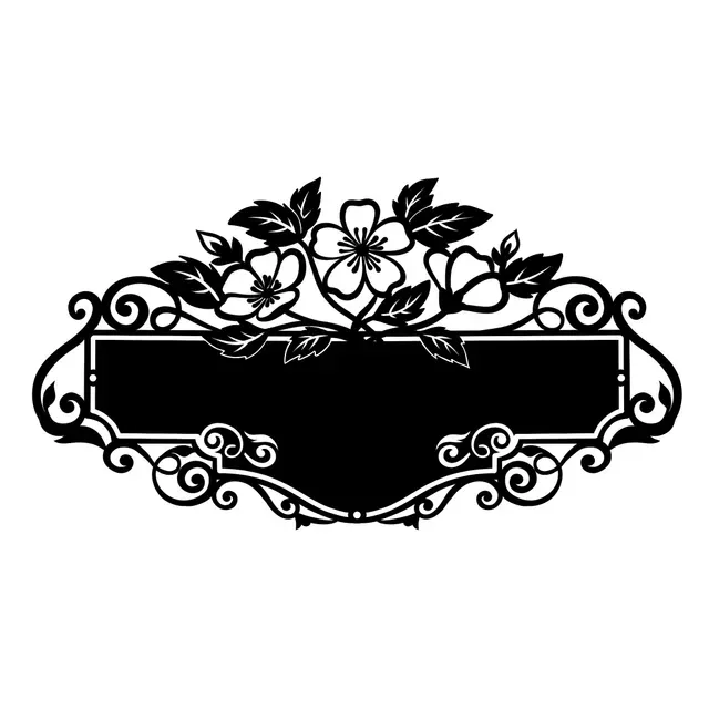 Address plate