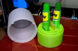 Epoxy stand/container with a lid (for tubes 25mm and 30mm)