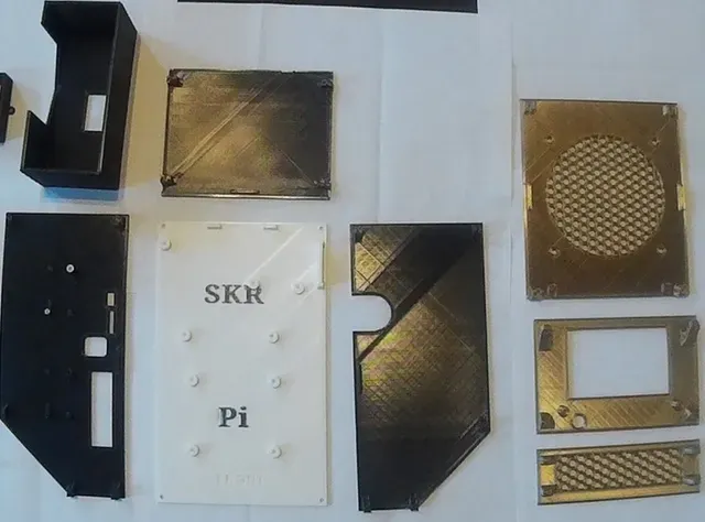 SKR E3 Mini and stock Creality mainboard Electronics Enclosure - REMIX — Фото 13 из 22
