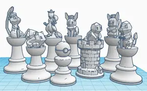 Pokemon Chess Set