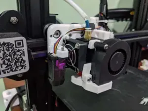Biqu H2 V2 Mount - Ender 3 / Pro - with CR Touch