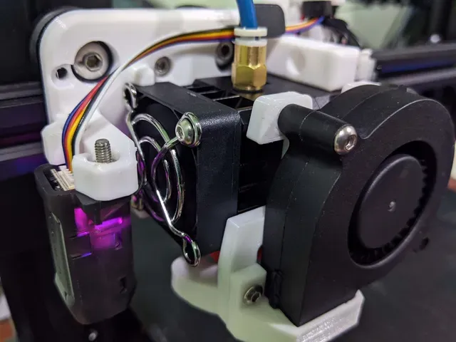 Biqu H2 V2 Mount - Ender 3 / Pro - with CR Touch — Фото 6 из 11
