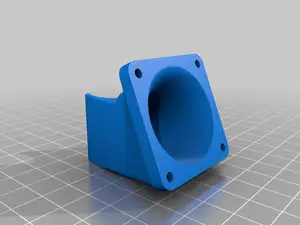 E3D V6 40mm Fan Duct