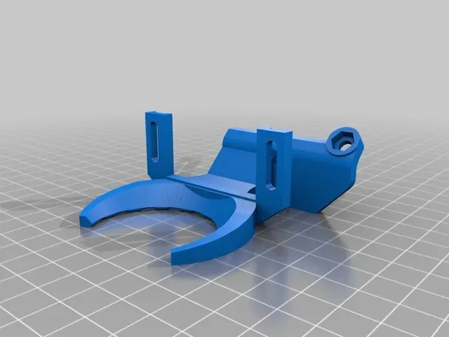 ANYCUBIC i3 mega ultrabase 5015 blower (turbo) fan cooling original hotend (e3d v5, can be used for E3D V6) — Фото 6 из 14