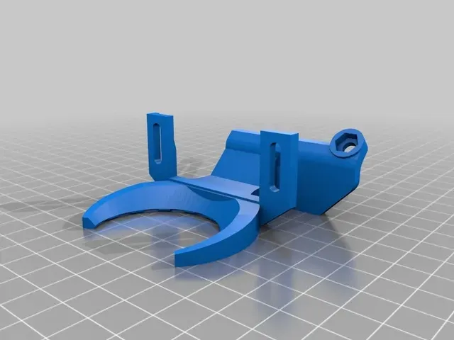 ANYCUBIC i3 mega ultrabase 5015 blower (turbo) fan cooling original hotend (e3d v5, can be used for E3D V6) — Фото 14 из 14