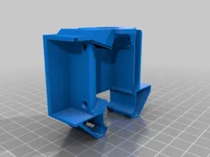 Stock Ender 3/CR10 hotend mount/adaptor for CR10-V2/V3
