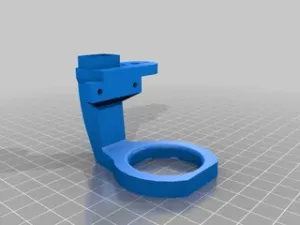 Geeetech MK8 BlTouch Circular Fan Duct