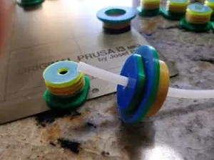 Filament Drybox O-Ring Bowden bulkhead FeedThru