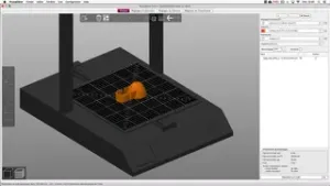 Artillery Sidewinder X1 Custom Bed model for Prusaslicer
