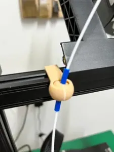 Ender 3 S1 Filament Swivel guide (supports Capricorn/PTFE tube 4mm OD)