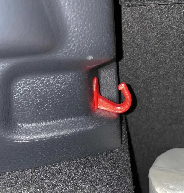 VW Golf MK7 Rear Trunk Cargo Hook — Фото 5 из 7