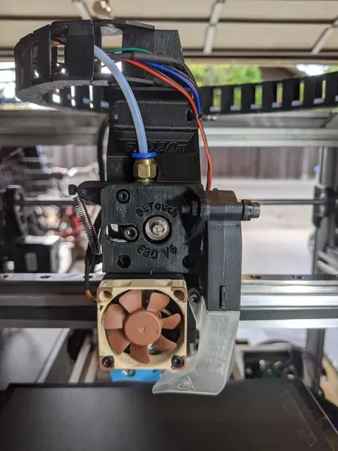 E3D V6 hotend with BLTouch for Linear guide and 2020 Extrusion