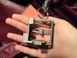 LulzBot TAZ Keychain