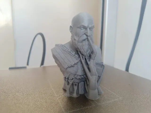 Kratos bust - God of War — Фото 3 из 3