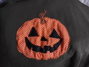 jack o'lantern pattern template for sewing
