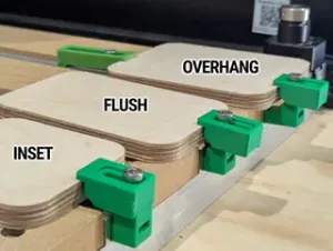 Front & Back Edge Clamp for Shapeoko CNC Hybrid Table