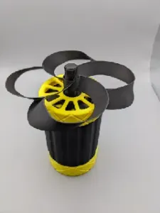 Toroidal Fan Launcher | No Hardware | No Support