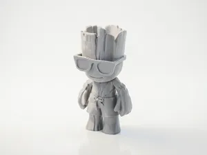 Beach Baby Groot Figurine Marvel 3D Printable