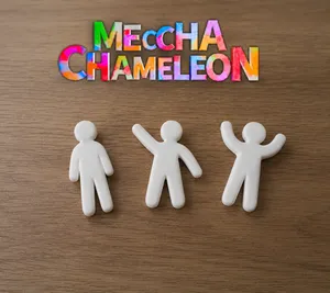 Meccha Chameleon Game Character (4 Poses