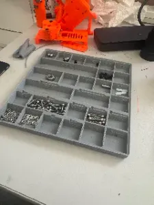 Parametric Screw Organiser Trays (Prusa and Voron kits included — contribute your own!)