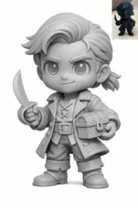 Chibi Guybrush Threepwood (Monkey Island)