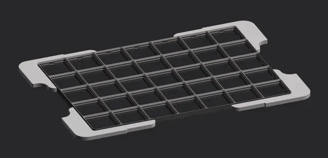 Gridfinity adapter for Ikea Samla box 11l — Фото 6 из 7