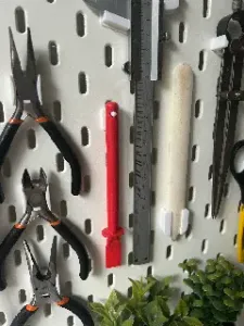Straight peg for IKEA Skadis (SUMS)
