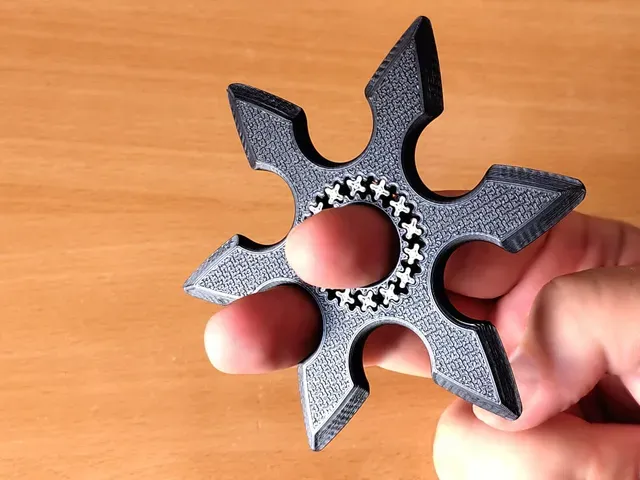 ninja star fidget gear spinner — Фото 2 из 3