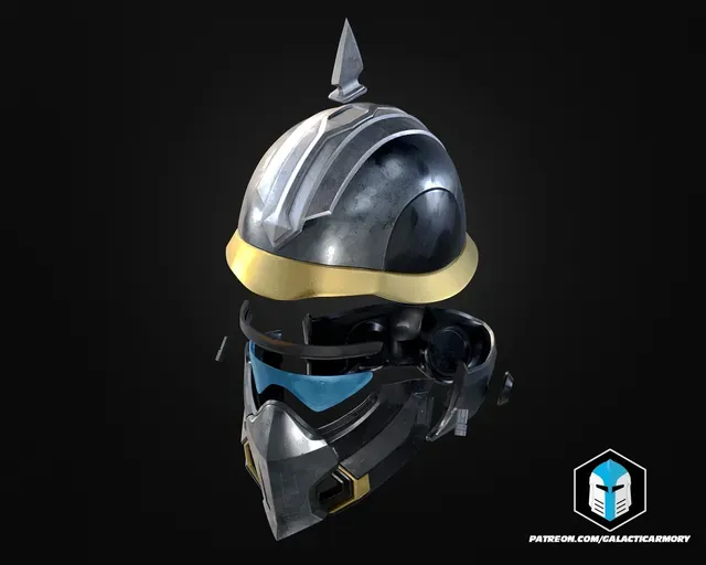 HD2 Helmet - Honorary Guard - 3D Print Files — Фото 2 из 12