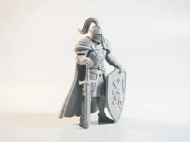 Knight Figurine Fantasy Mythology 3D Printable — Фото 3 из 5